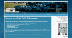 Desktop Screenshot of frankwalshdrilling.com.au